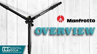 Manfrotto Element Small Aluminum Traveler Tripod Black  Overview [upl. by Venu]