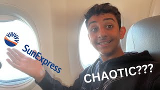 Sunexpress flight review and Manchester Airport CHAOTIC experience [upl. by Eves]