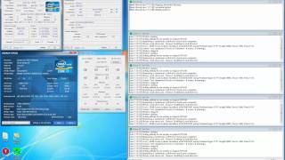 Throttling with 4 cores active 2600K  5GHz CPUZ [upl. by Quenby196]