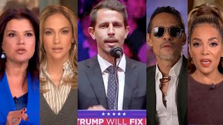 Celebs React To Puerto Rico Being Called Garbage At Trump Rally [upl. by Bum]