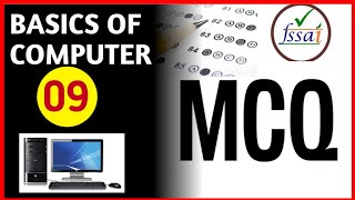 Basics of Computer MCQ  09 Computer MCQ  FSSAI CFSO TO  Assistant Exam [upl. by Avuha]