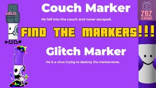 Roblox Find the Markers Couch Marker amp Glitch Marker Hunt [upl. by Eilesor151]