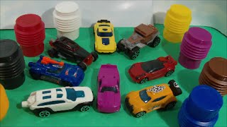 Mcdonalds happy Meal Toy Hot Wheels Cars Playset 2014 [upl. by Anera]