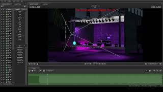 SFM Live Peformance DJ GIG Light Show Building unfinished [upl. by Adnilg521]