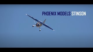 RC Enthusiasts Phoenix Models Stinson [upl. by Vary]