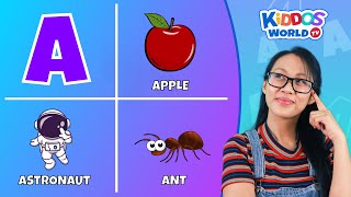 ABC Vocabulary  Learning English Words  Letters of the Alphabet A to Z [upl. by Nahem]