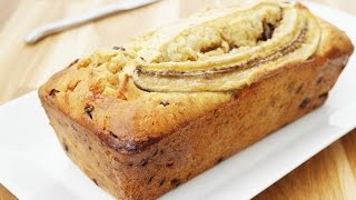 BANANA BREAD SUPER MOELLEUX  CAKE BANANE FACILE [upl. by Ytisahc189]