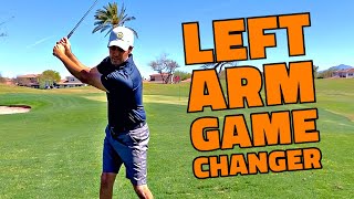 LEFT arm and body ROTATION How to improve your golf swing [upl. by Lund402]