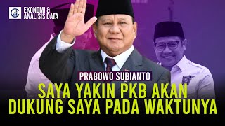 PRABOWO SUBIANTO SINGGUNG PERSAINGAN DENGAN PKB WAKTU PEMILU DAN PILKADA DAERAH [upl. by Keriann59]