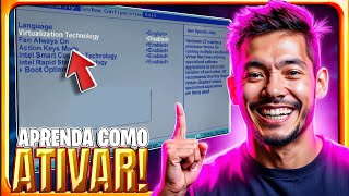 COMO ATIVAR A VIRTUALIZAÇÃO DO WINDOWS [upl. by Ynoble]