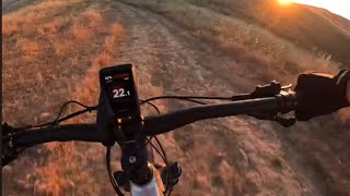 New Cannondale Moterra Neo 3 on the trail First chest GoPro video amp crash [upl. by Ecirtal]