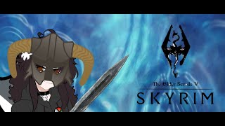 Assassin contract Trans Shark Girl plays Skyrim [upl. by Novyaj]