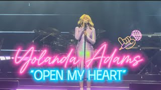 Yolanda Adams “Open my heart” The Reunion Tour BOSTON MUST SEE 🔥🔥🔥 [upl. by Denny982]