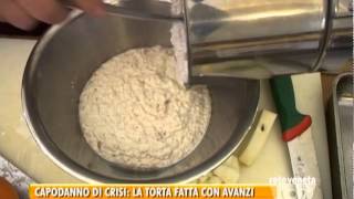 CAPODANNO DI CRISI LA TORTA FATTA CON AVANZI [upl. by Ahsed]