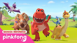 Dinosaurus Petualang  Pinkfong Sekolah Dino  Kartun Dinosaurus  Pinkfong Indonesia [upl. by Scoles]