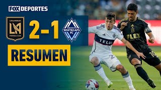 🤩 LAFC GANA EL JUEGO 1  LAFC 21 Vancouver Whitecaps  HIGHLIGHTS  MLS CUP Playoffs 2024 [upl. by Arba]