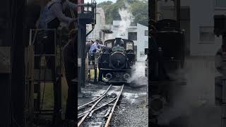 Ffestiniog Railway  James Spooner 0440 Double Fairlie steamengine railway [upl. by Yruama]