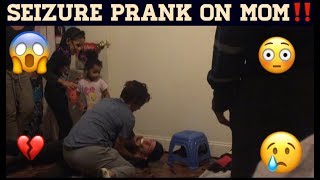 Seizure Prank On Mom 💔😱 [upl. by Adnih]