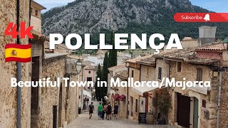 Pollensa Pollença 4K Walking Tour Mallorca Majorca 2023 🇪🇸 [upl. by Ubald]