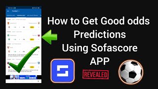 How to get 💯 Good Odds Prediction using Sofascore app  Betting Strategy betting [upl. by Mcclish]