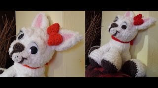 Tutorial cagnolino alluncinetto  amigurumi  crochet dog  crochet perro [upl. by Valida]