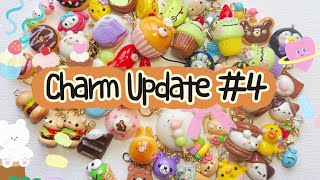 Polymer Clay Charm Update 4  ✿NEW 2024✿  50 charms Miniature food and animals [upl. by Portingale]