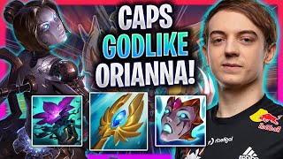 CAPS IS GODLIKE WITH ORIANNA  G2 Caps Plays Orianna Mid vs Irelia  Season 2024 [upl. by Sharl649]