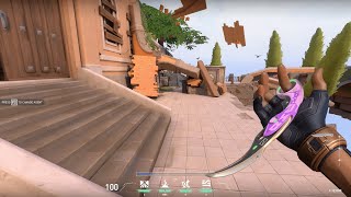 KARAMBIT Melee Battle Pass in game Look Episode 4 VALORANT [upl. by Blanchette]