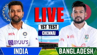 India vs Bangladesh 1st Test  India vs Bangladesh Live Match  IND vs BAN Live  Session 2 [upl. by Polivy503]