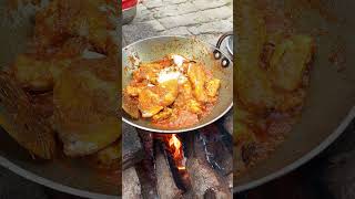 Village style butter chicken 😋😋 food [upl. by Brina356]