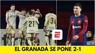 GOL DEL GRANADA Se va arriba 21 vs BARCELONA Facundo Pellistri anotó  La Liga [upl. by Nova81]