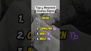 Are You a MEANIE The Zodiac Signs with the Worst Attitudes [upl. by Ronna]