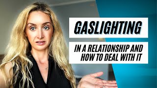 What does gaslighting mean in a relationship Signs and examples of narcissistic gaslighting [upl. by Ymmit]