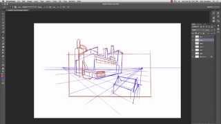 Expanding the Frame in a Two Point Perspective with Instructor Philip Dimitriadis [upl. by Thin]