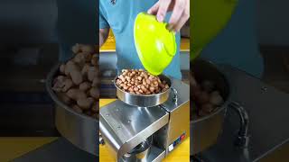 peanut oil extraction machine 😧 shorts ytshorts facts [upl. by Pernas367]