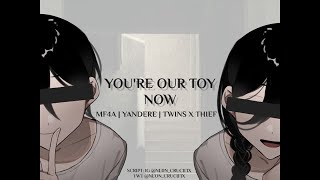 F4A M4A Caught Stealing by Yandere Twins  Mark  Madison x ThiefListener Audio Roleplay ASMR [upl. by Henricks677]