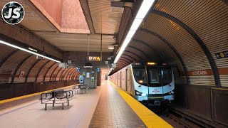 Empty Glencairn Station to Dufferin Street  Toronto Walk Aug 2024 [upl. by Morrell]