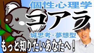 【19分で解説】動物占いコアラをもっと詳しく知りたい人へ！個性心理學夢想型！ [upl. by Bilow315]