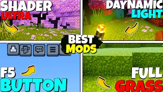 Minecraft 121 Top 8 Best Mods for Pe to Convert into Java 🤩 [upl. by Sutelc573]