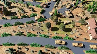 Matchbox 176 military kit’s amp soldiers Normandy 1944 wargame [upl. by Aihsenrad]