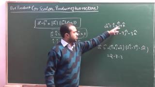 Dot product Scalar Product  of two vectors CBSE 12 Maths NCERT 103 intro [upl. by Aicilana858]