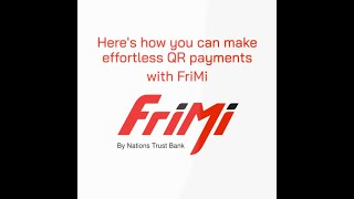 QR Payments with FriMi [upl. by Nazler590]