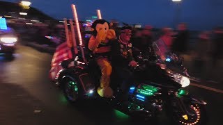 Goldwings Light Parade Scarborough 2018 [upl. by Petit280]