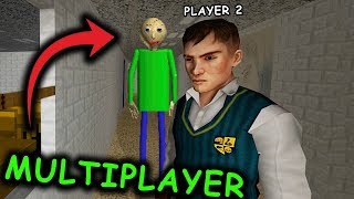 Baldis Basics MULTIPLAYER Online Baldis Basics in Education and Learning Coop Roleplay [upl. by Hnah]