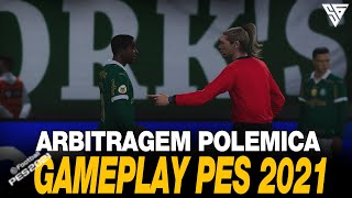 CORINTHIANS BUSCA EMPATE NO FINAL CONTRA O PALMEIRAS  GAMEPLAY PES 2021  60 FPS  SADAN GAMER  PC [upl. by Shayne]