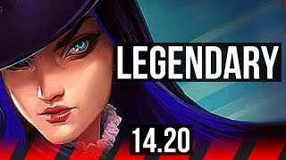 CAITLYN vs VAYNE TOP  Legendary 15310  NA Master  1420 [upl. by Knutson699]