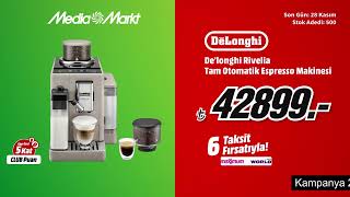 Rengarenk Şahane Cuma Geliyor  Delonghi Rivelia Tam Otomatik Espresso Makinesi 42899TL [upl. by Nnyled825]