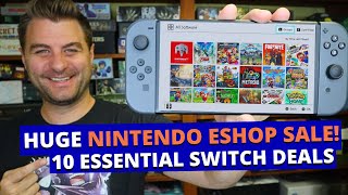 NEW Nintendo Eshop Sale 10 MUST BUY Switch Deals This Week [upl. by Oiludbo234]