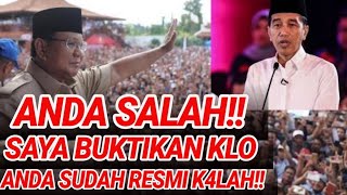 TERUS DSNDR JOKOWI PRABOWO TEGASKAN INI10 HARI PASCA DILANTIK AKAN KEMBALIKAN LAHANPILPRES [upl. by Ruperto]