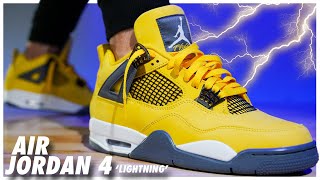 Air Jordan 4 Lightning 2021 [upl. by Gersham]